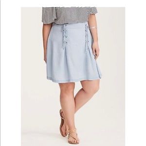 Torrid Denim Mini skirt